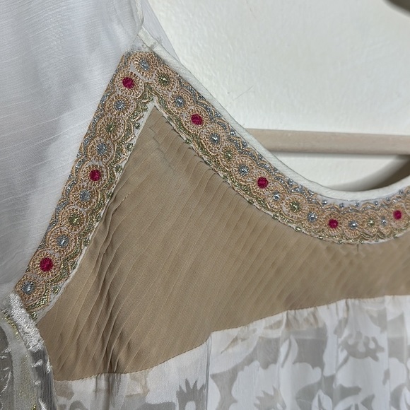 T19 Handmade DIY Afghan Maxi Dress with bell sleeves - Picture 7 of 16